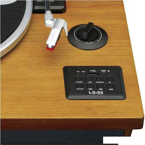 Виниловый проигрыватель Lenco LS-55WA