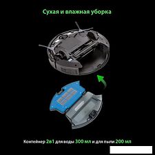 Робот-пылесос Pioneer VC704R (черный) Робот-пылесос Pioneer VC704R (черный)