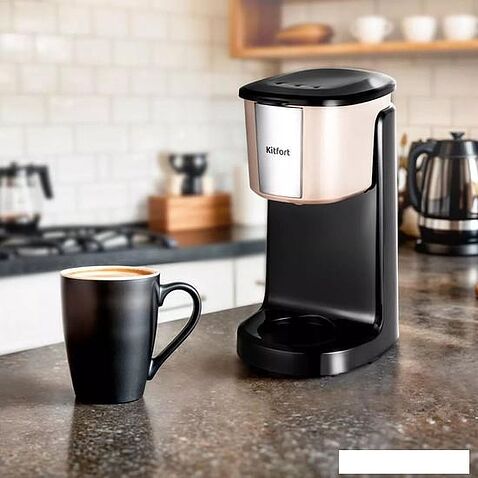 Капельная кофеварка Kitfort KT-7402