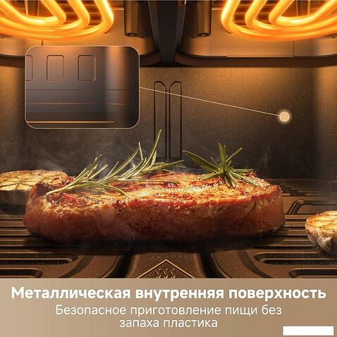 Аэрофритюрница Trouver Air Fryer FD20 Pro AF-5518ATB (черный)