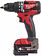 Ударная дрель-шуруповерт Milwaukee M18 M18CBLPD-422C 4933472116 (с 2-мя АКБ 4 Ач + 2 Ач, кейс)