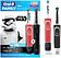 Комплект зубных щеток Oral-B Vitality Pro Cross Action + Vitality D100 Kids Star Wars (2 шт, черный/красный)