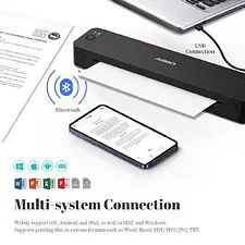 Портативный принтер Aimo P832 A4 Mobile Printer