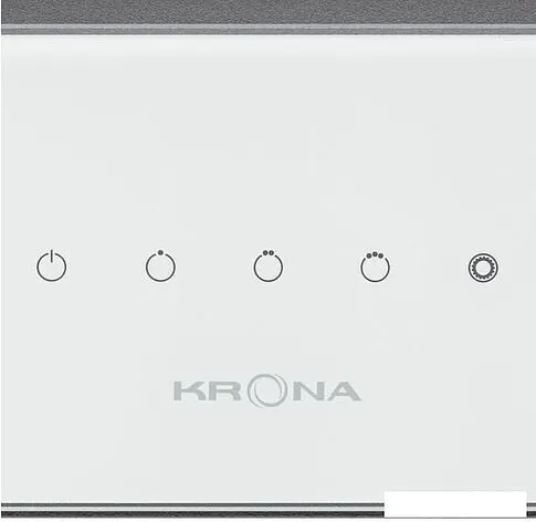Кухонная вытяжка Krona Saturn 600 DN White 4S (белый)
