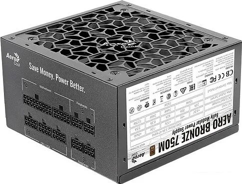 Блок питания AeroCool Aero Bronze 750M