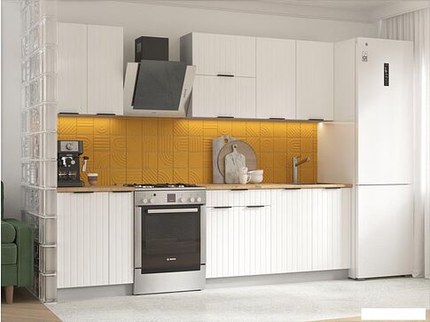 Готовая кухня Arvento АНТА-плюс 2м (белый)