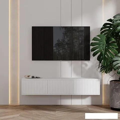 Тумба Shtabe Royal 5030 эко (белый/белый)