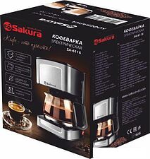 Капельная кофеварка Sakura SA-6116 Капельная кофеварка Sakura SA-6116