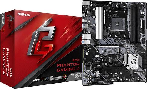 Материнская плата ASRock B550 Phantom Gaming 4