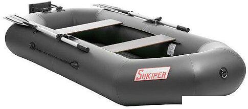 Моторно-гребная лодка Тонар Шкипер А280НТ (серый)