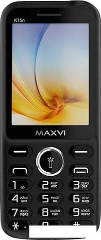 Мобильный телефон Maxvi K15n (черный)