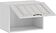 Шкаф навесной Трия Лина 1В5Г (белый)