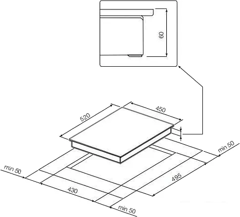 Варочная панель Graude IK 45.0 S