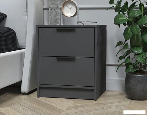 Комоды, тумбы Интерлиния Концепт КТ-ТК1-57 (антрацит/антрацит)