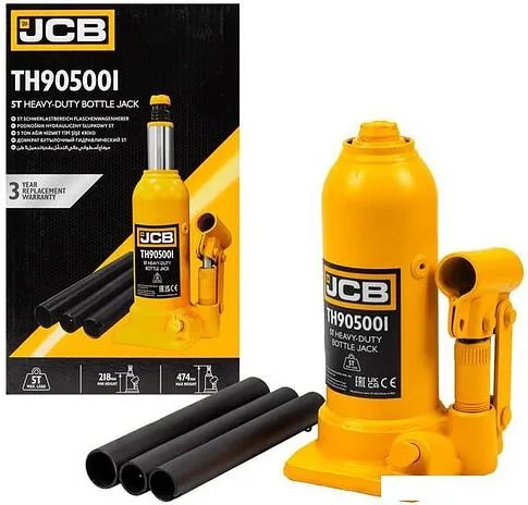 Бутылочный домкрат JCB TH905001 (5т)