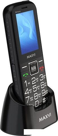 Телефон Maxvi B21ds Up (черный)