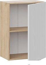 Шкаф навесной Трия Кимберли 1ВВ5 с одной дверью (дуб крафт золотой/сноу)