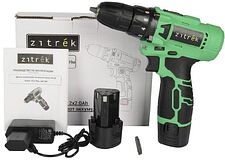 Дрель-шуруповерт Zitrek Green 12-Li Plus 083-1114 (с 2-мя АКБ) Дрель-шуруповерт Zitrek Green 12-Li Plus 083-1114 (с 2-мя АКБ)