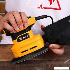 Дельташлифмашина Deko DKS200 063-4235 (желтый)