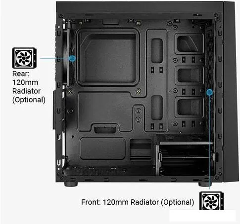 Корпус AeroCool Bolt Mini Tempered Glass