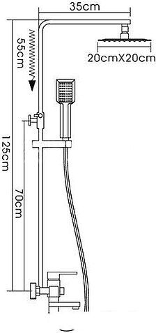 Душевая система FRAP F2421