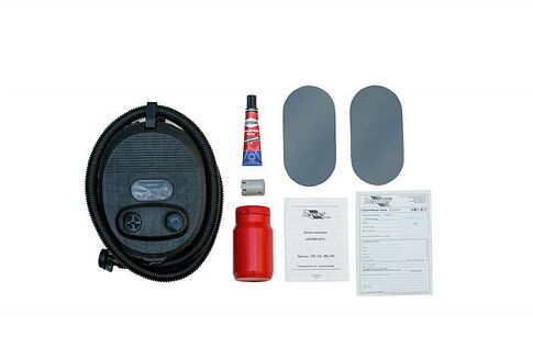 Моторно-гребная лодка Leader Boats Компакт-260 4112022 (серый)