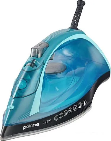 Утюг Polaris PIR 2668AK (черный/бирюзовый)