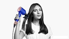 Фен Dyson HD07 Supersonic 460555-01 (синие румяна)