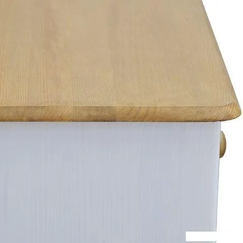 Комод Диприз Ром 2 двери 6 ящиков Д 1348.1 (белый воск/антик)