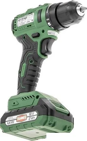 Дрель-шуруповерт Hammer ACD18BLC (с 2-мя АКБ, кейс)