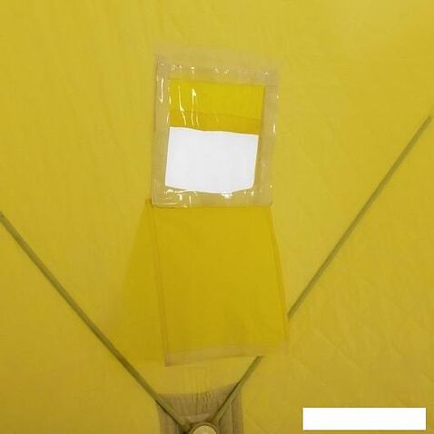 Палатка для зимней рыбалки Helios Куб Premium HS-WSCI-P-180YG (зимняя, утепленная)