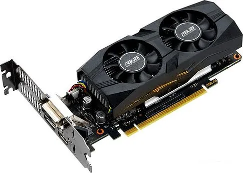 Видеокарта ASUS GeForce GTX 1650 OC edition 4GB GDDR5 GTX1650-O4G-LP-BRK