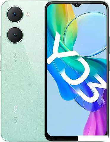 Смартфон Vivo Y03 4GB/128GB международная версия (мятный зеленый)