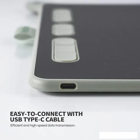 Графический планшет Parblo Ninos M (зеленый)