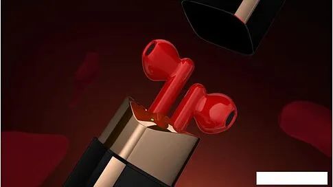 Наушники Huawei FreeBuds Lipstick (красный)