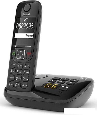Радиотелефон Gigaset AS690A (черный)
