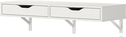 Тумба Mio Tesoro Ингар подвесная 100x36x12 (белый)