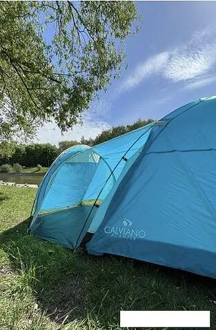Треккинговая палатка Calviano Acamper Monsun 3 (бирюзовый)