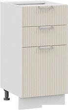 Шкаф напольный Трия Кимберли 1Н4Я3 (белый/крем) Шкаф напольный Трия Кимберли 1Н4Я3 (белый/крем)