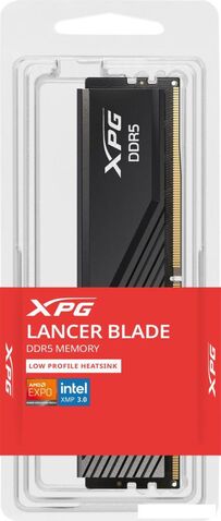 Оперативная память ADATA XPG Lancer Blade 16ГБ DDR5 6000 МГц AX5U6000C4816G-SLABBK