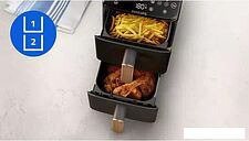 Аэрогриль (аэрофритюрница) Philips Ovi Stacked Dual Basket NA462/70