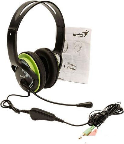 Наушники с микрофоном Genius HS-400A