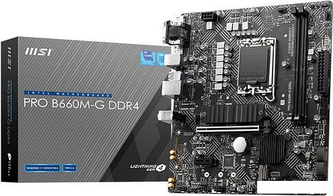Материнская плата MSI Pro B660M-G DDR4