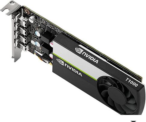 Видеокарта PNY Nvidia T1000 4GB GDDR6 VCNT1000-PB