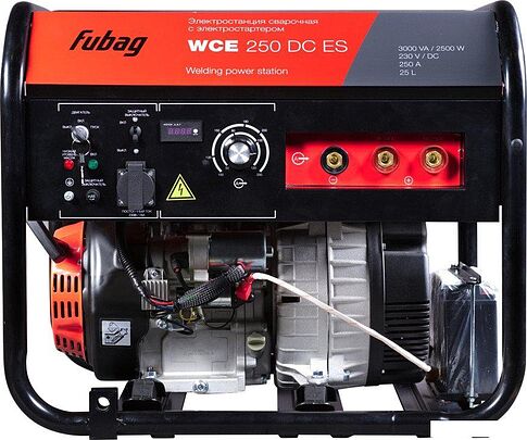 Бензиновый генератор Fubag WCE 250 DC ES 646274
