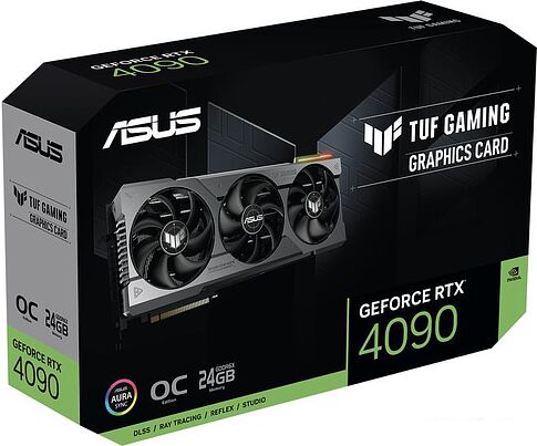 Видеокарта ASUS TUF Gaming GeForce RTX 4090 OC Edition 24GB GDDR6X TUF-RTX4090-O24G-GAMING