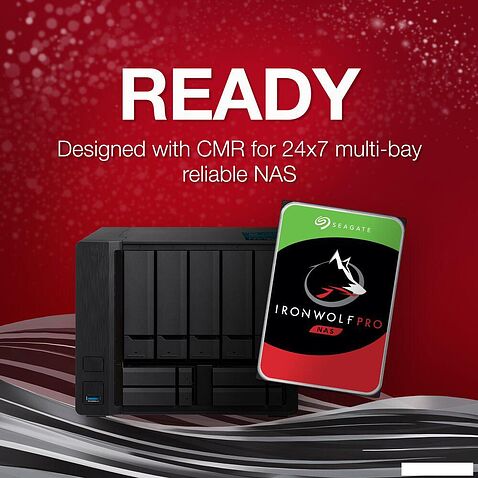 Жесткий диск Seagate IronWolf Pro 6TB ST6000NT001