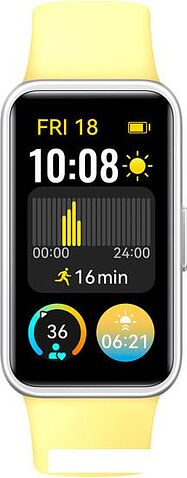 Фитнес-браслет Huawei Band 9 (лимонно-желтый, международная версия)