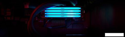 Оперативная память Kingston FURY Beast RGB 2x16ГБ DDR4 2666 МГц KF426C16BB2AK2/32