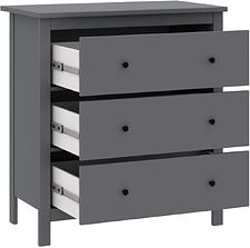 Комод Mio Tesoro Сага 3 ящика 2.08.02.020.4 (серый) Комод Mio Tesoro Сага 3 ящика 2.08.02.020.4 (серый)